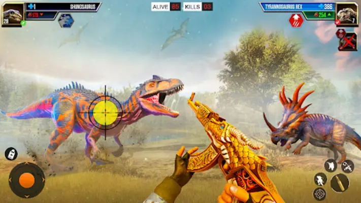 Deadly Dino Hunter Simulator android App screenshot 2